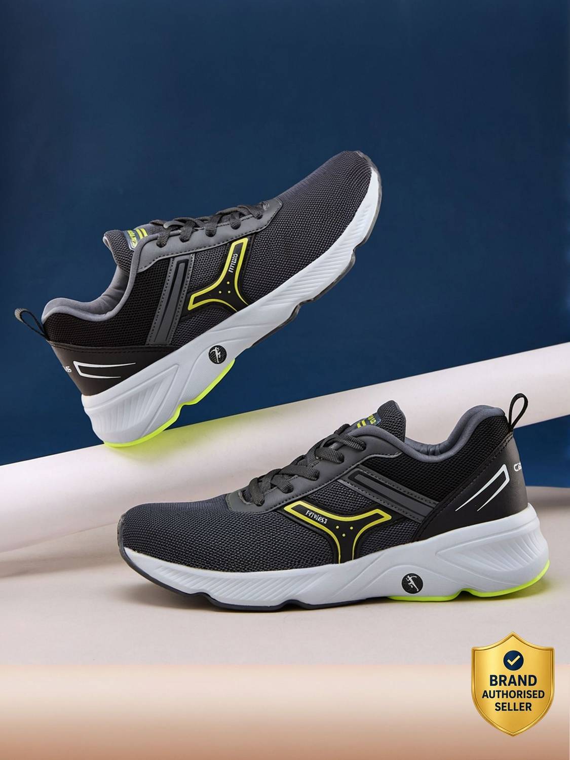 CAMPUS HURRICANE Running Shoes For Men (Grey , 8) — image 1 of 5