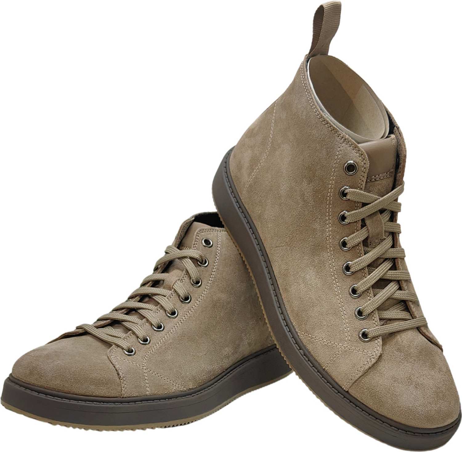 Image of Feet First Feet First Beige Suede chelsea Boot for Men Boots For Men