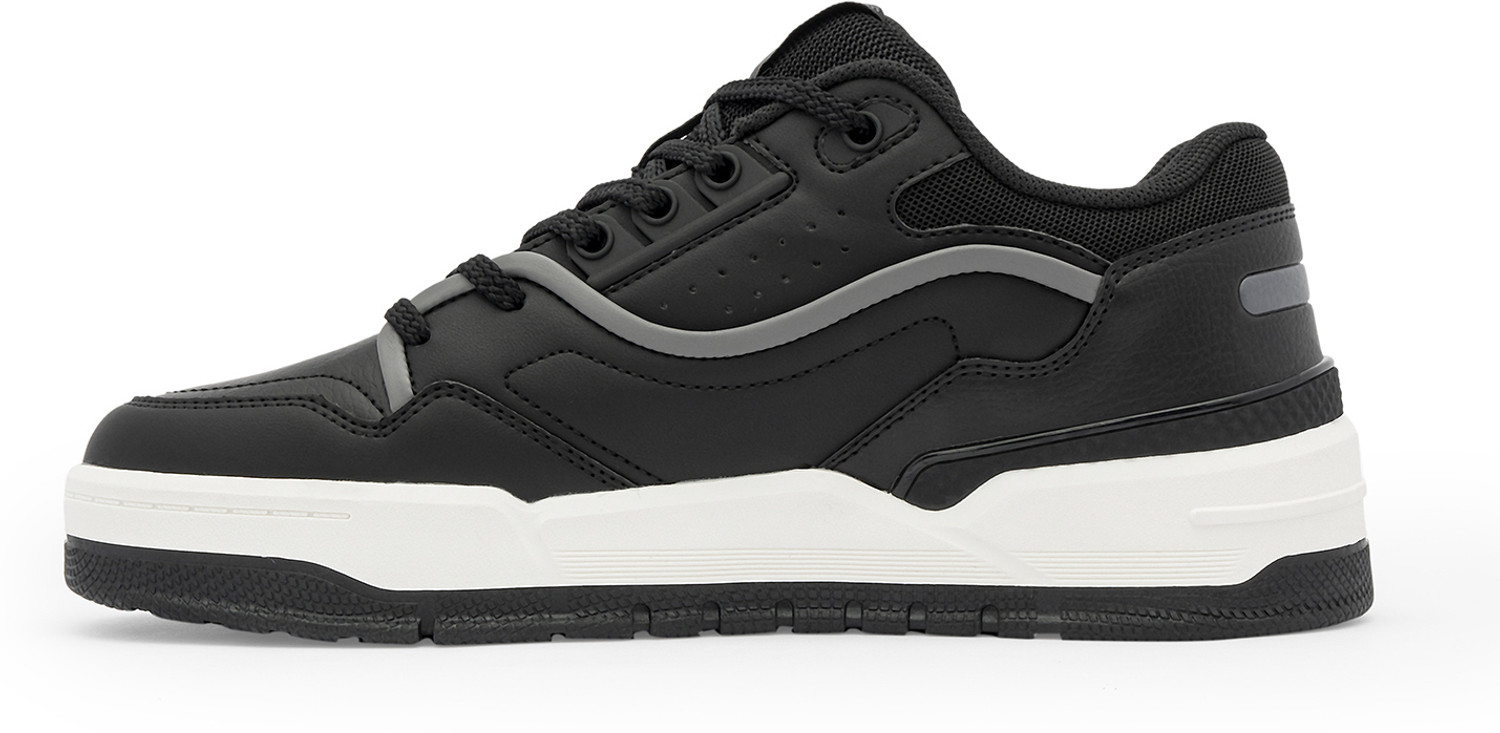Image of RED TAPE Low Cut Sneaker for Men in Black | Sneaker Sneakers For Men