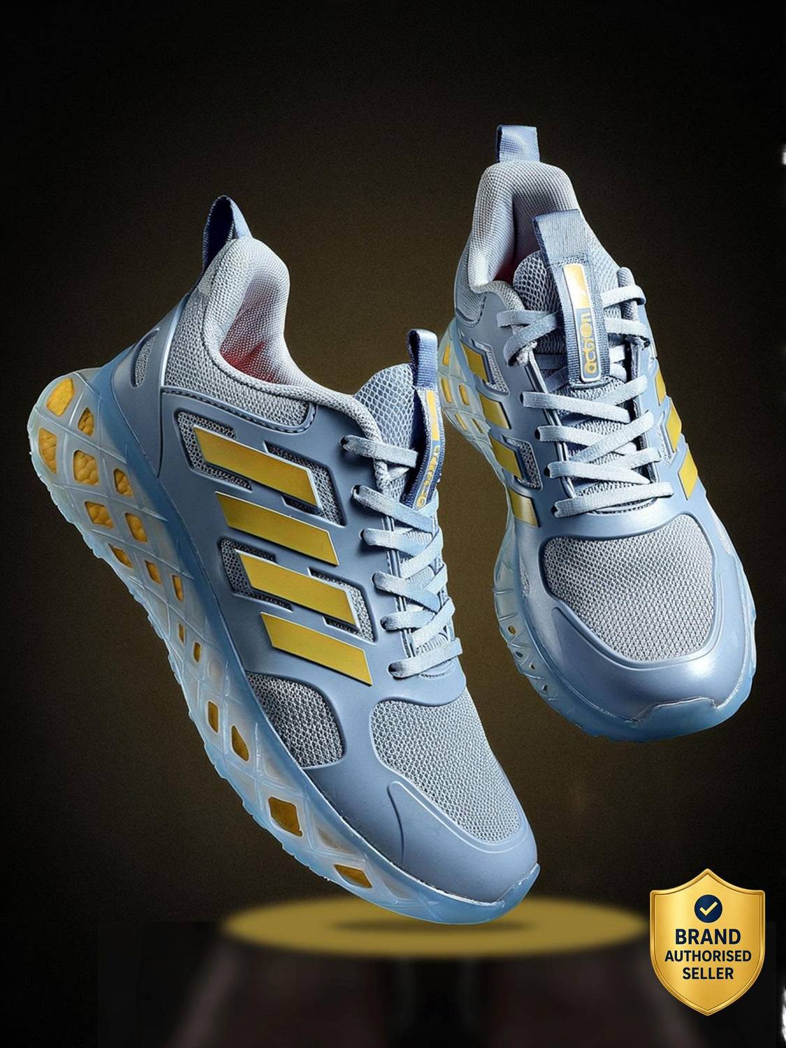 action Athleo TURBO-1001 Trendy Lightweight Comfortable Durable Sports Lace-Up Running Shoes For Men
