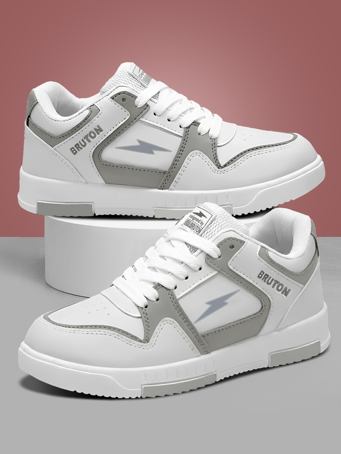 BRUTON 217- Pulse X | Stylish Casual Shoes | Comfortable | Casual Lace-Up & Daily Wear Sneakers For Men