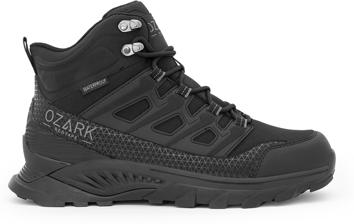 Image of Ozark By Red Tape High-Top Outdoor Hiking & Trekking Shoes For Men