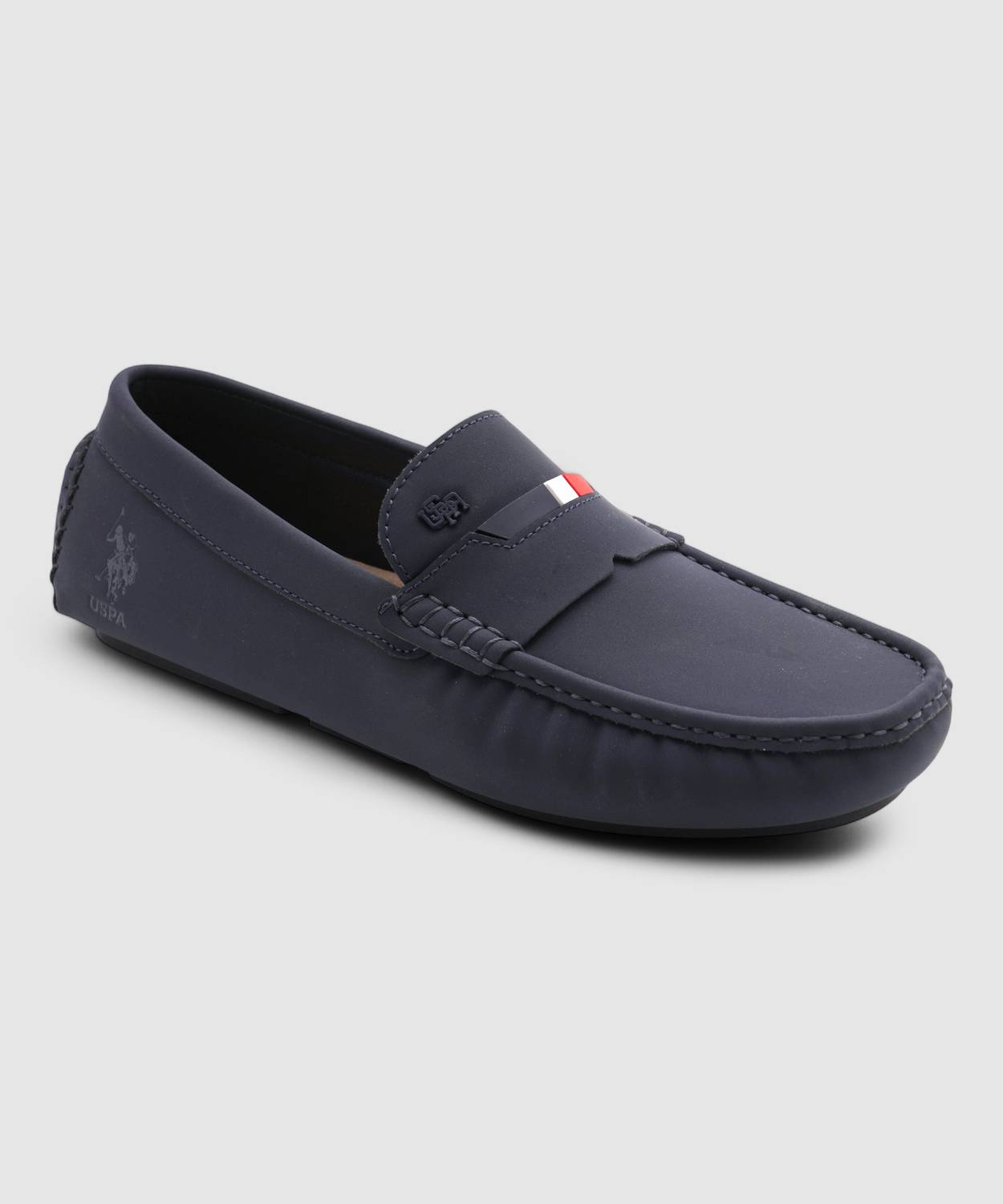 U.S. POLO ASSN. GALER Driving Shoes For Men Blue - Image 5
