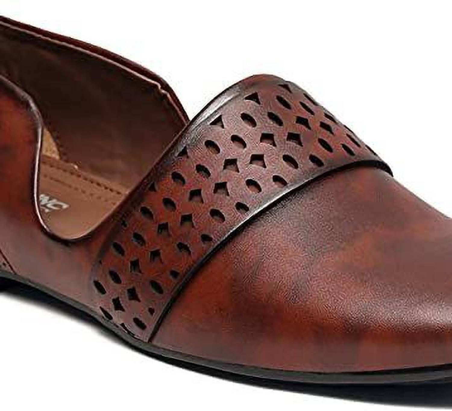 Neso Genuine Leather Male Handmade Juti Loafers - Image 2