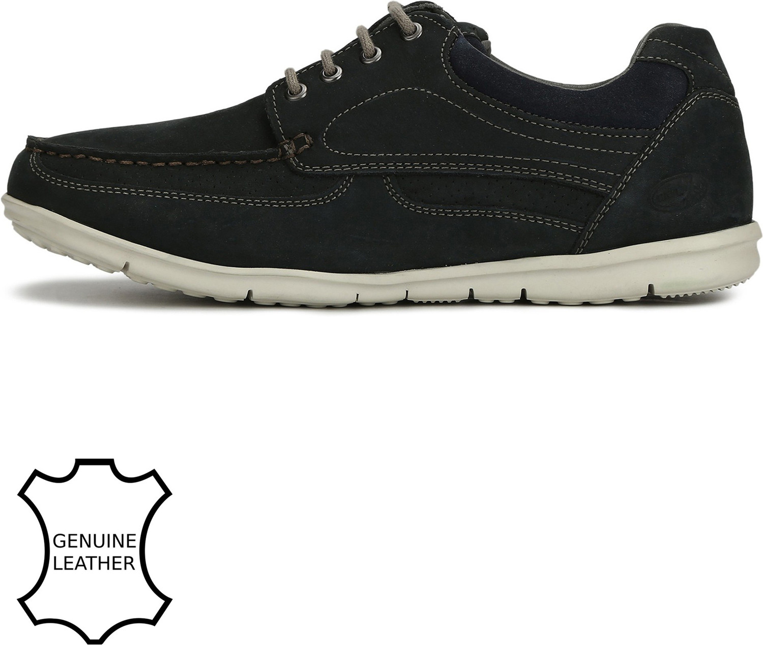 Image of WOODLAND Lace Up Lightweight Breathable Comfortable Daily Use Casuals For Men