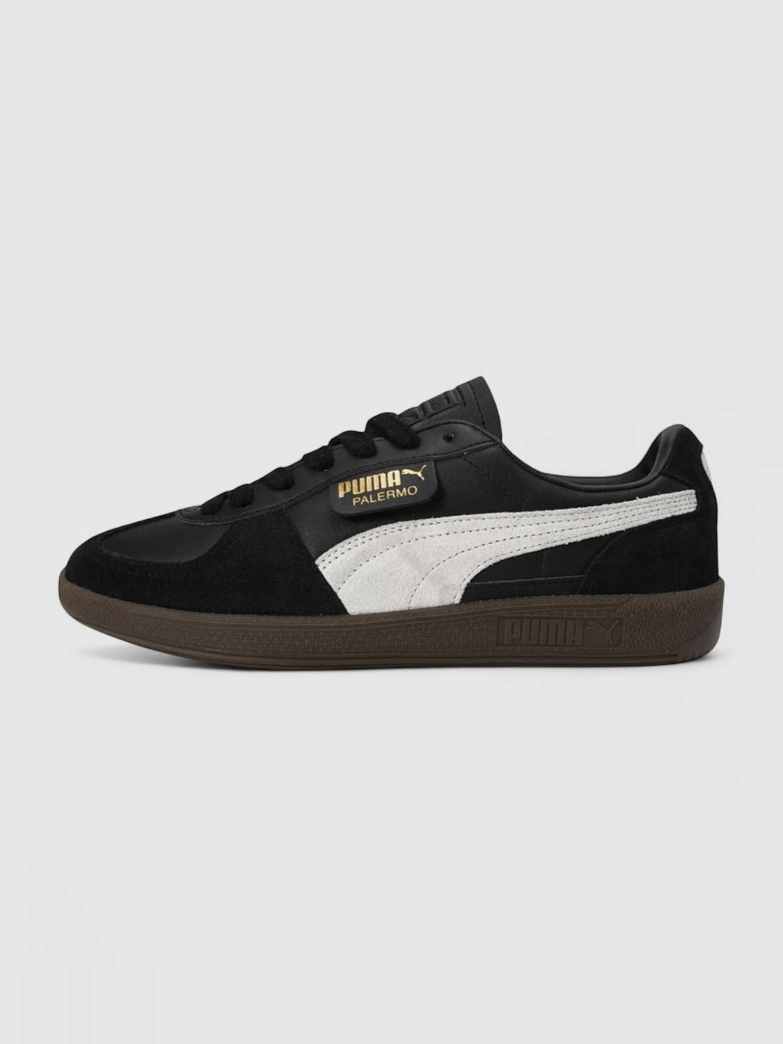 PUMA Palermo Lth Res Sneakers For Men Black - Image 3