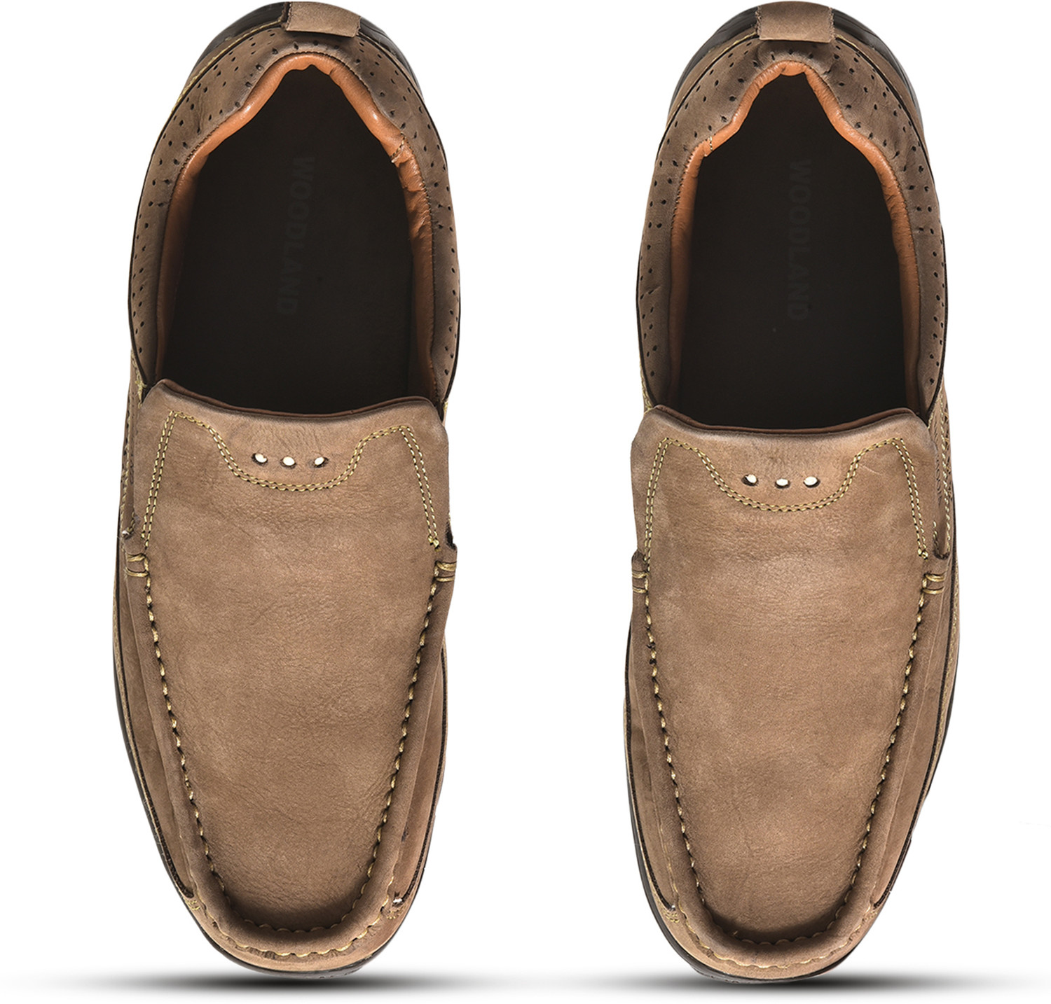 Image of WOODLAND Slip On Lightweight Comfortable Easy Wear Casuals For Men