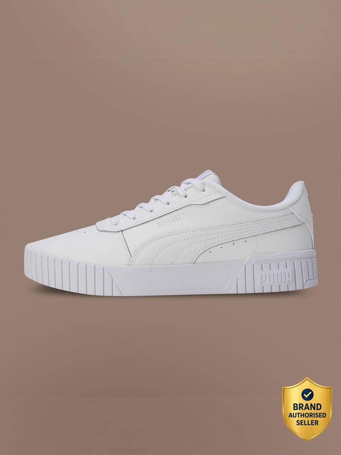 PUMA Carina 2.0 White Sneakers For Women