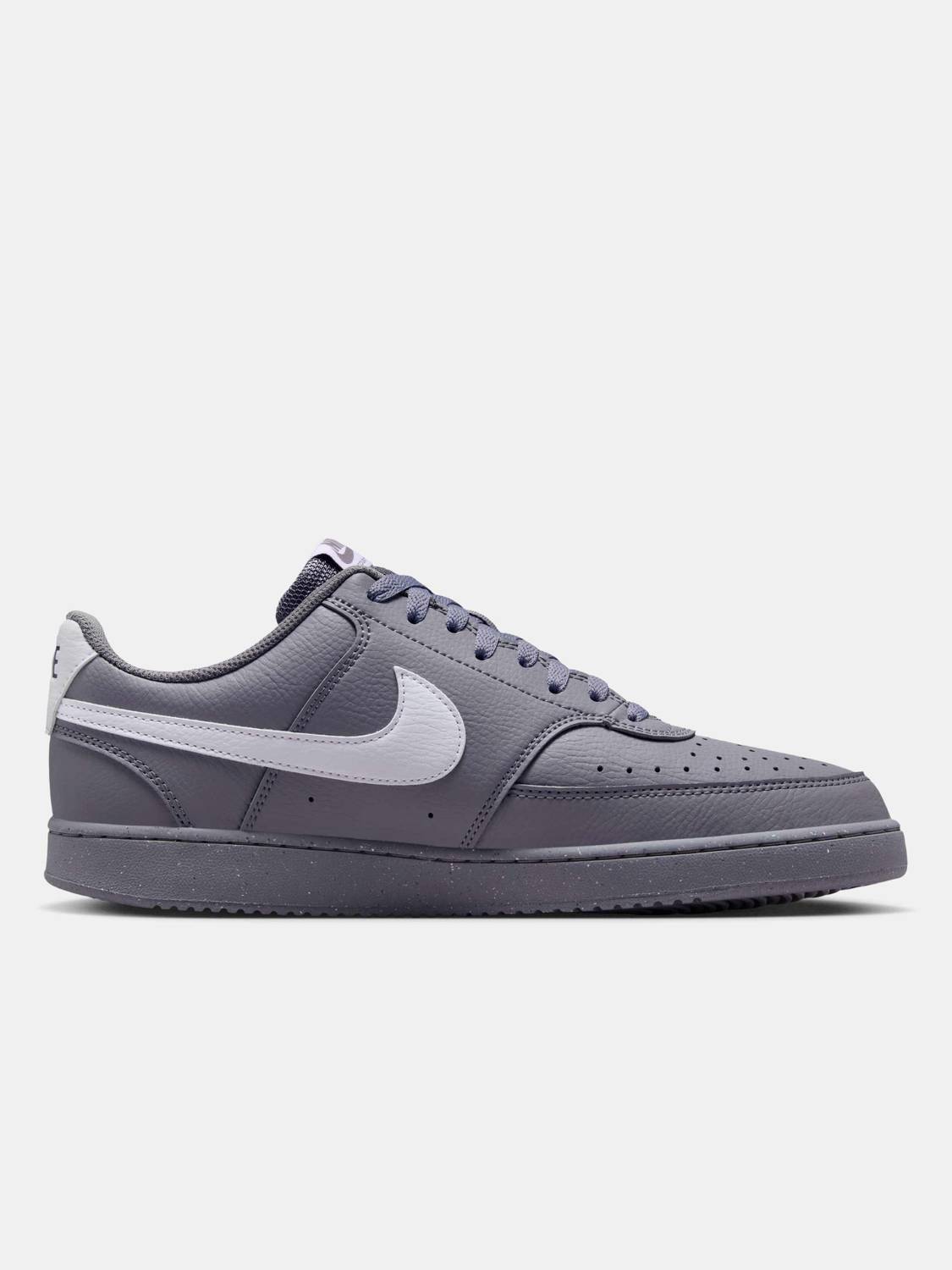 NIKE COURT VISION LO NN Basketball Shoes Men Gray - Image 3