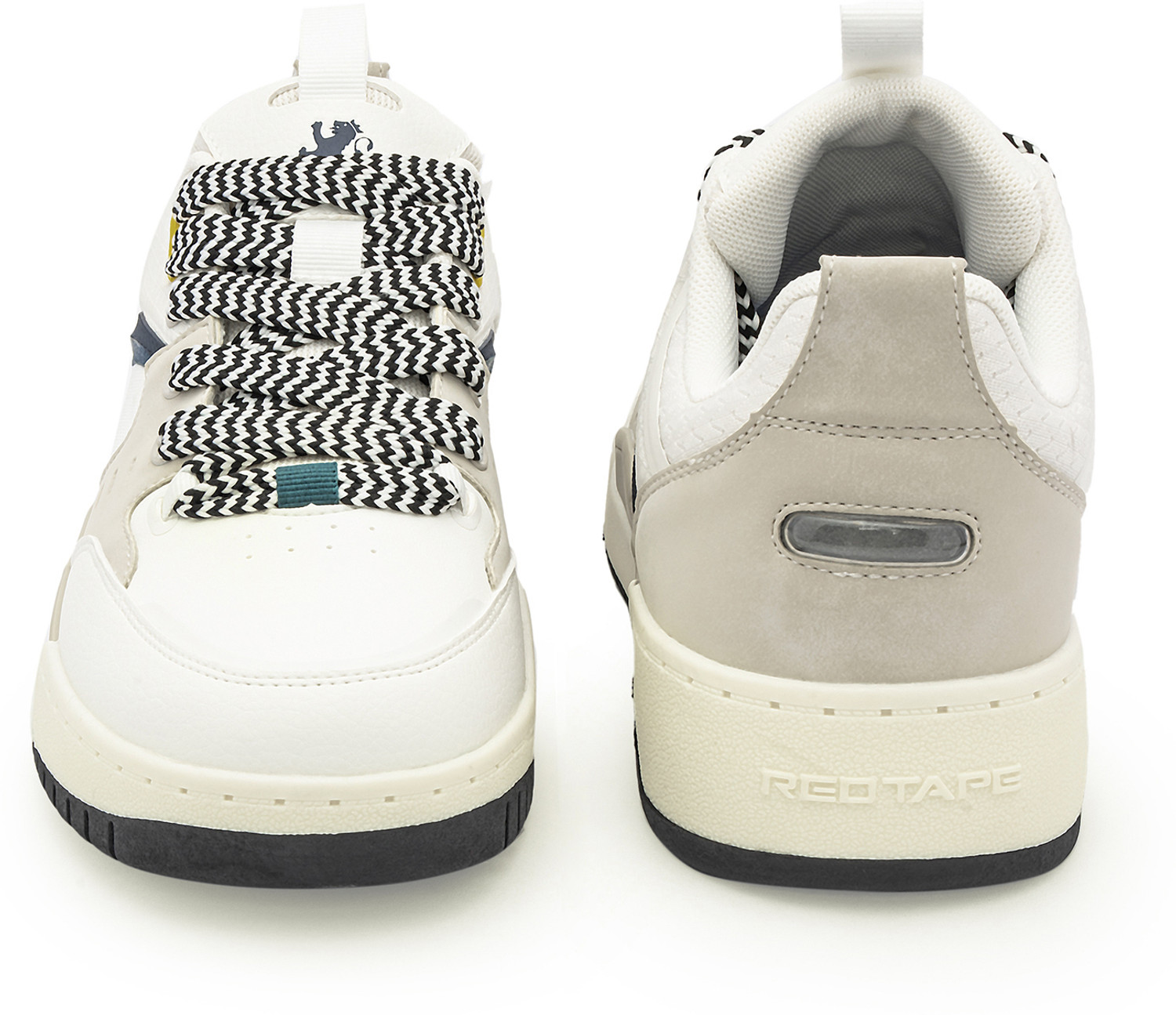 Image of RED TAPE Sneakers For Men (Off White, Multicolor, 9)