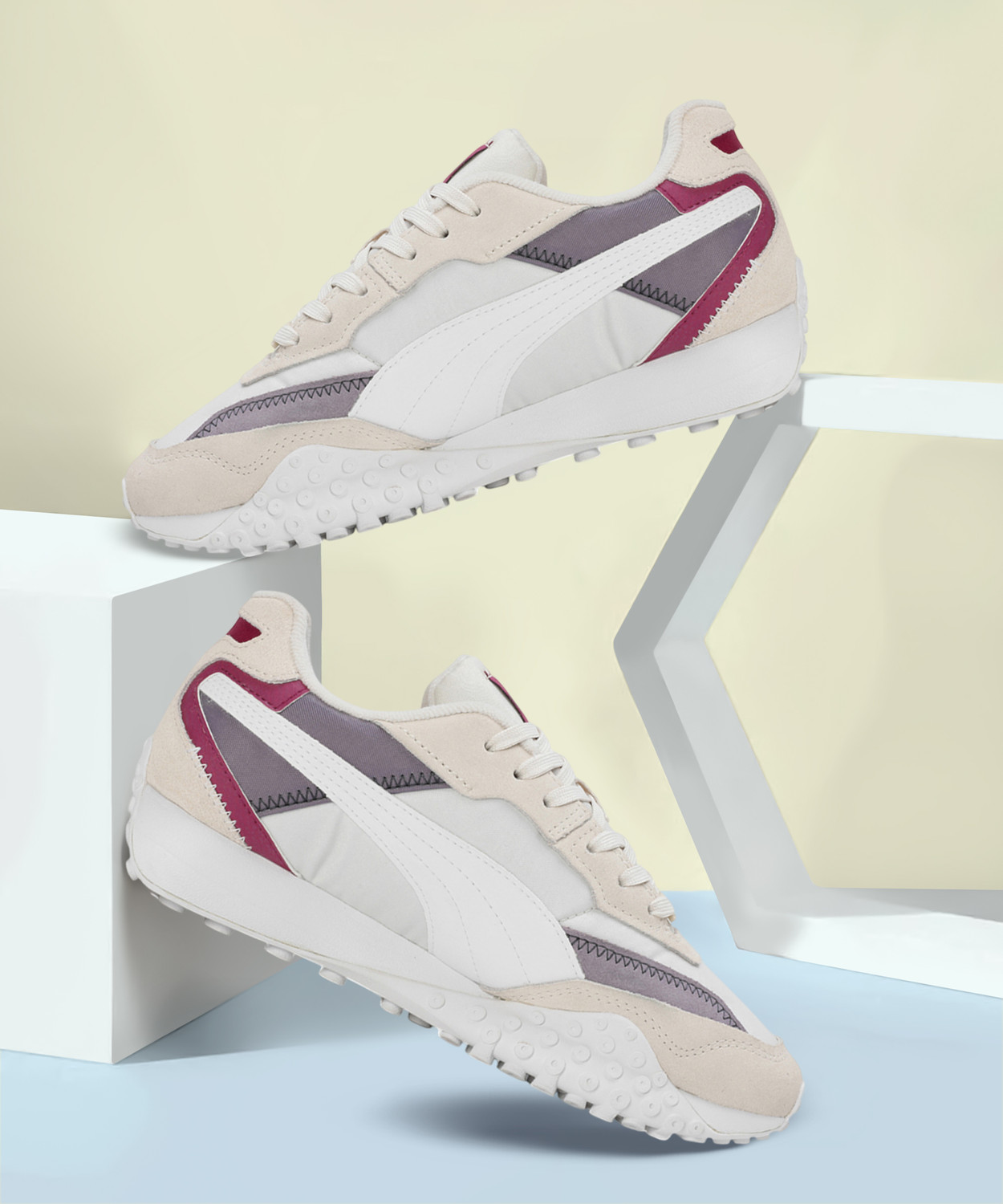 Image of PUMA Blktop Rider Sneakers For Men
