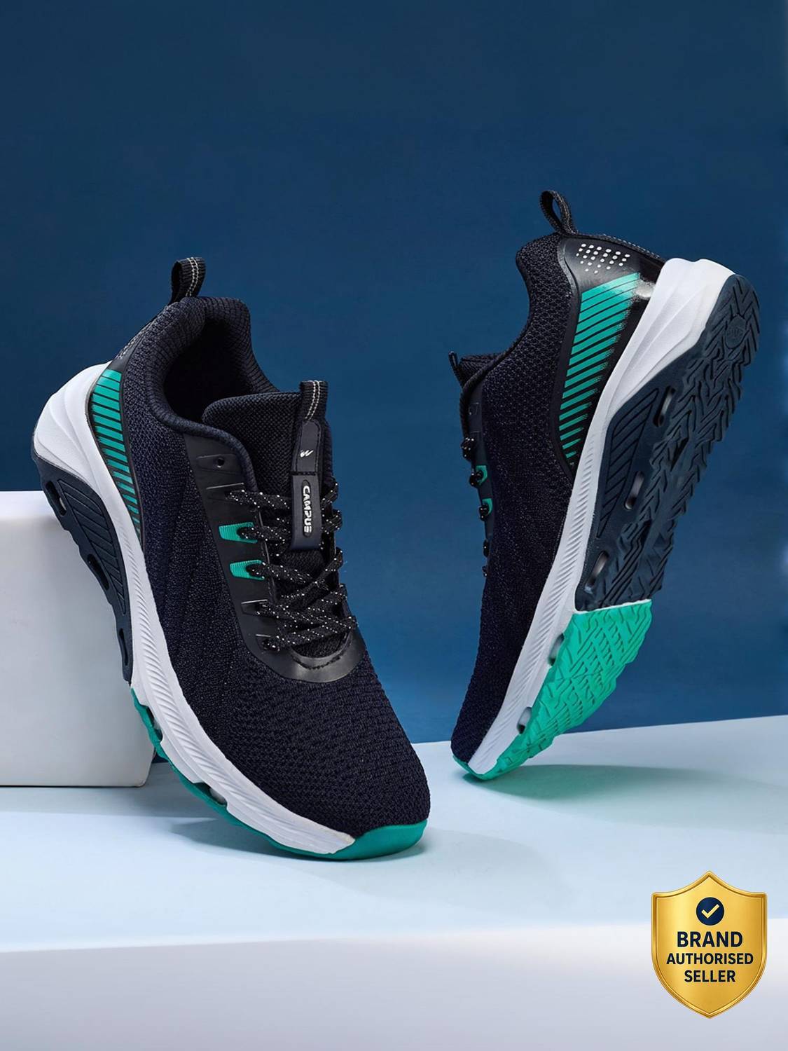 CAMPUS PORTAL Running Shoes for Men (Blue)