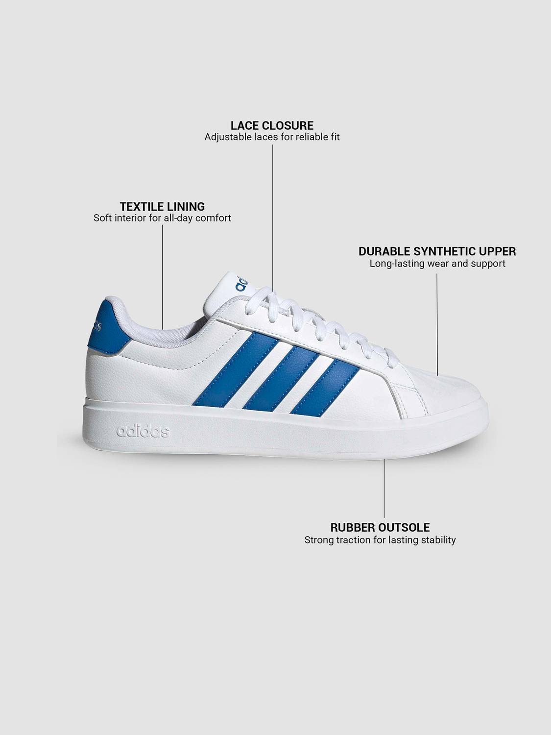 ADIDAS STREETTALK White Sneakers for Men - Image 2