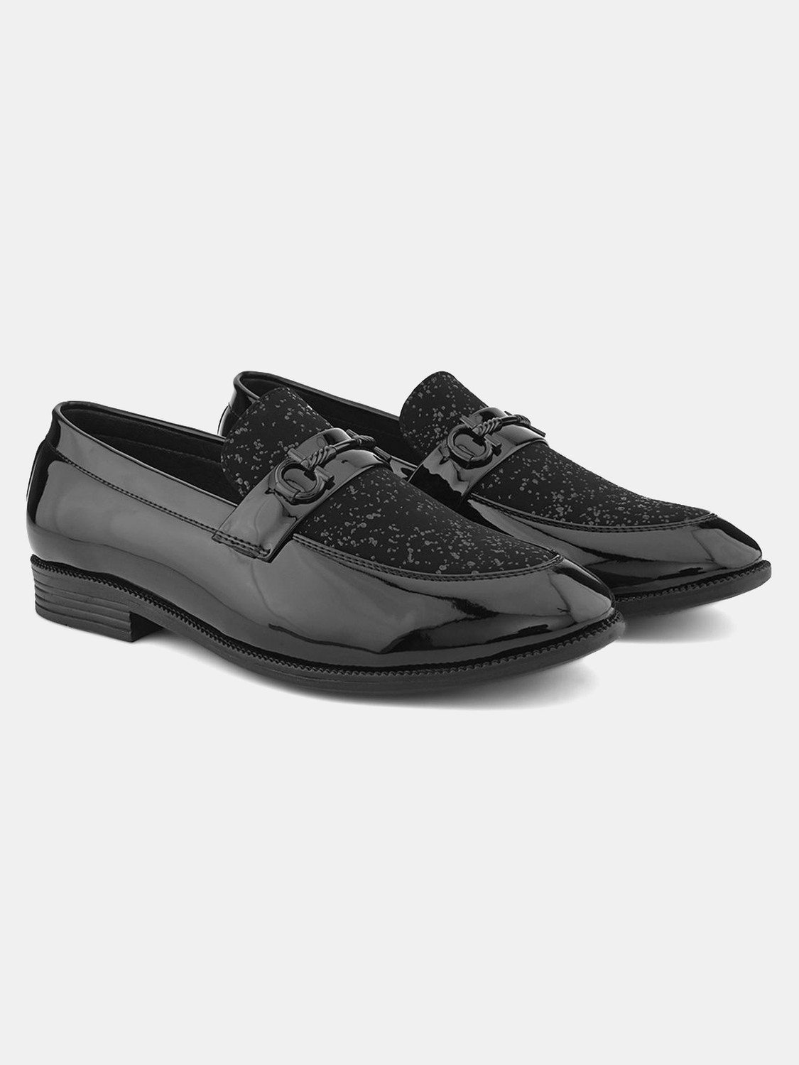 Image of House of Pataudi Comfortable Outdoor Synthetic Leather Slip-On Formal For Men