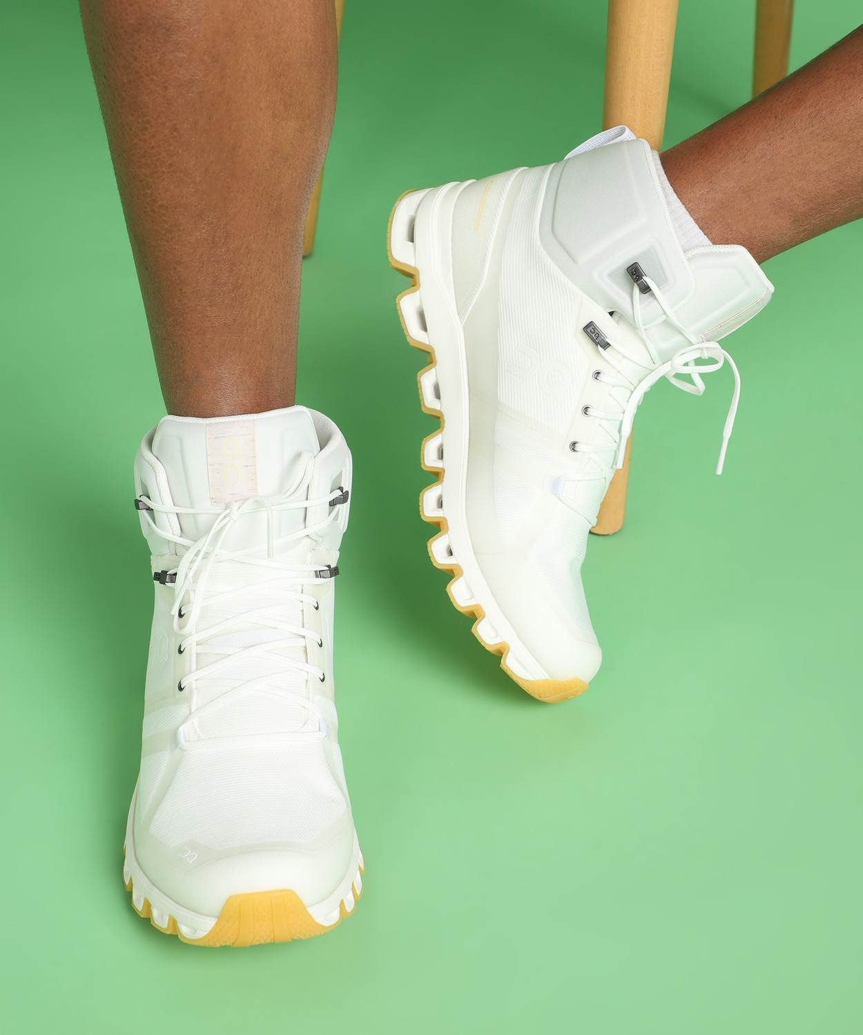 Image of On Running Cloudrock Edge Raw inchUndyded High Tops For Men