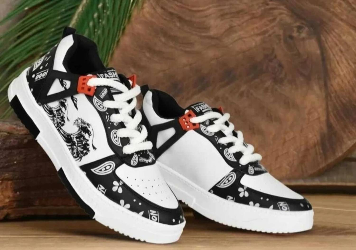Duckeyes Boys Black Lace Sneakers - Image 3