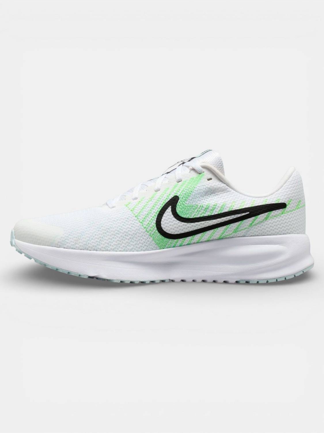 Nike Run Defy Men's White Running Shoes - Image 2