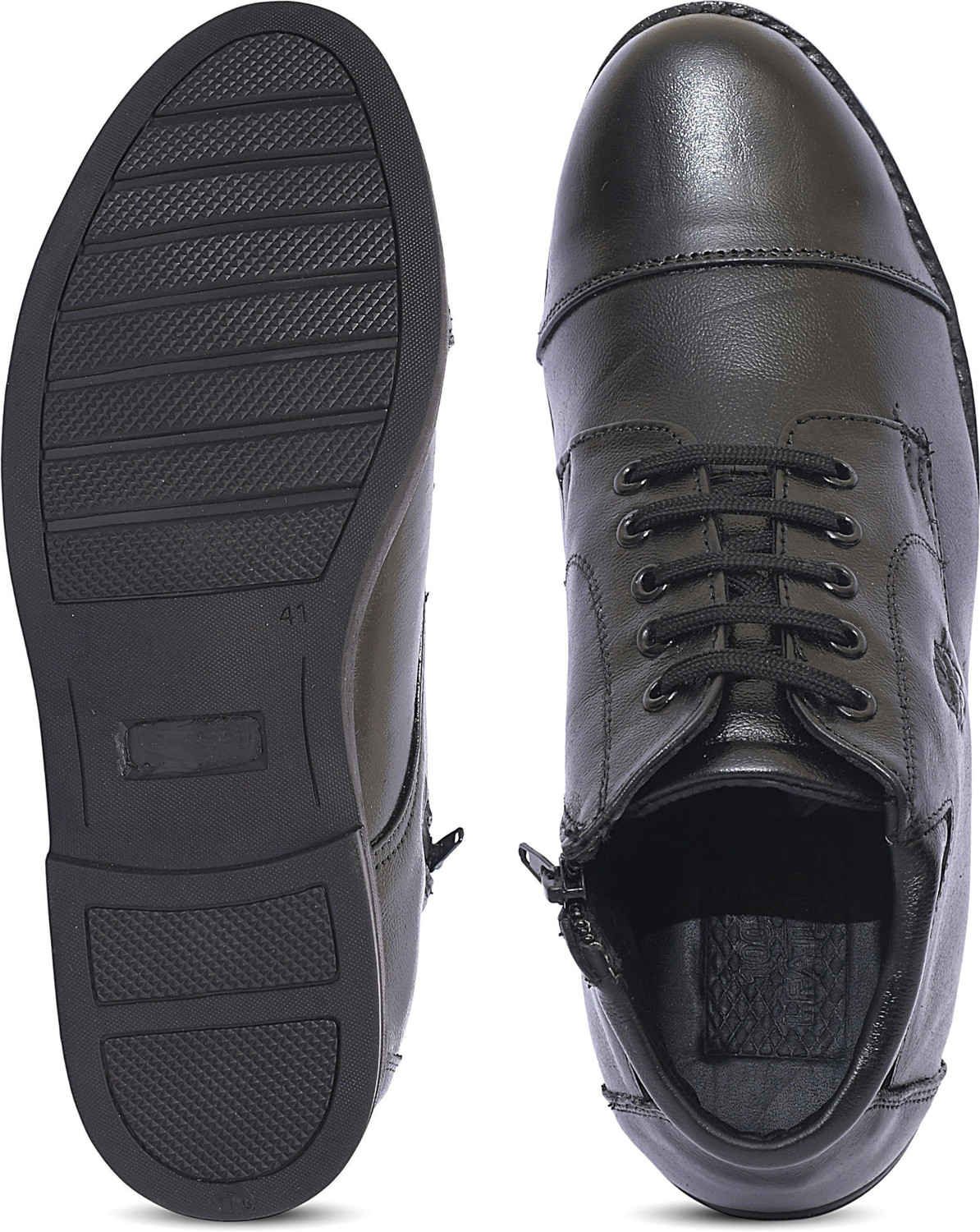 Image of CHIRAGASSOCIATES Men's Genuine Leather Formal Lace-Up Shoes,Boots C-DL21 Boots For Men
