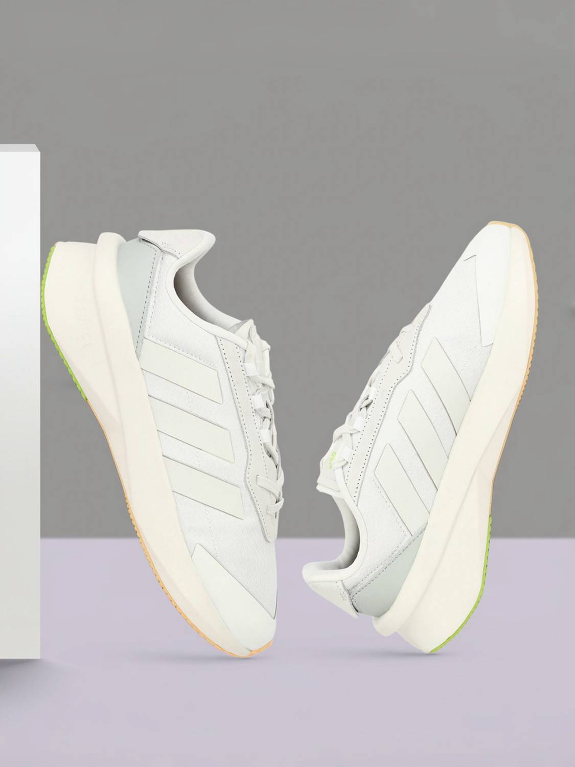 adidas HEAWYN Running Shoes For Women (White , 4)