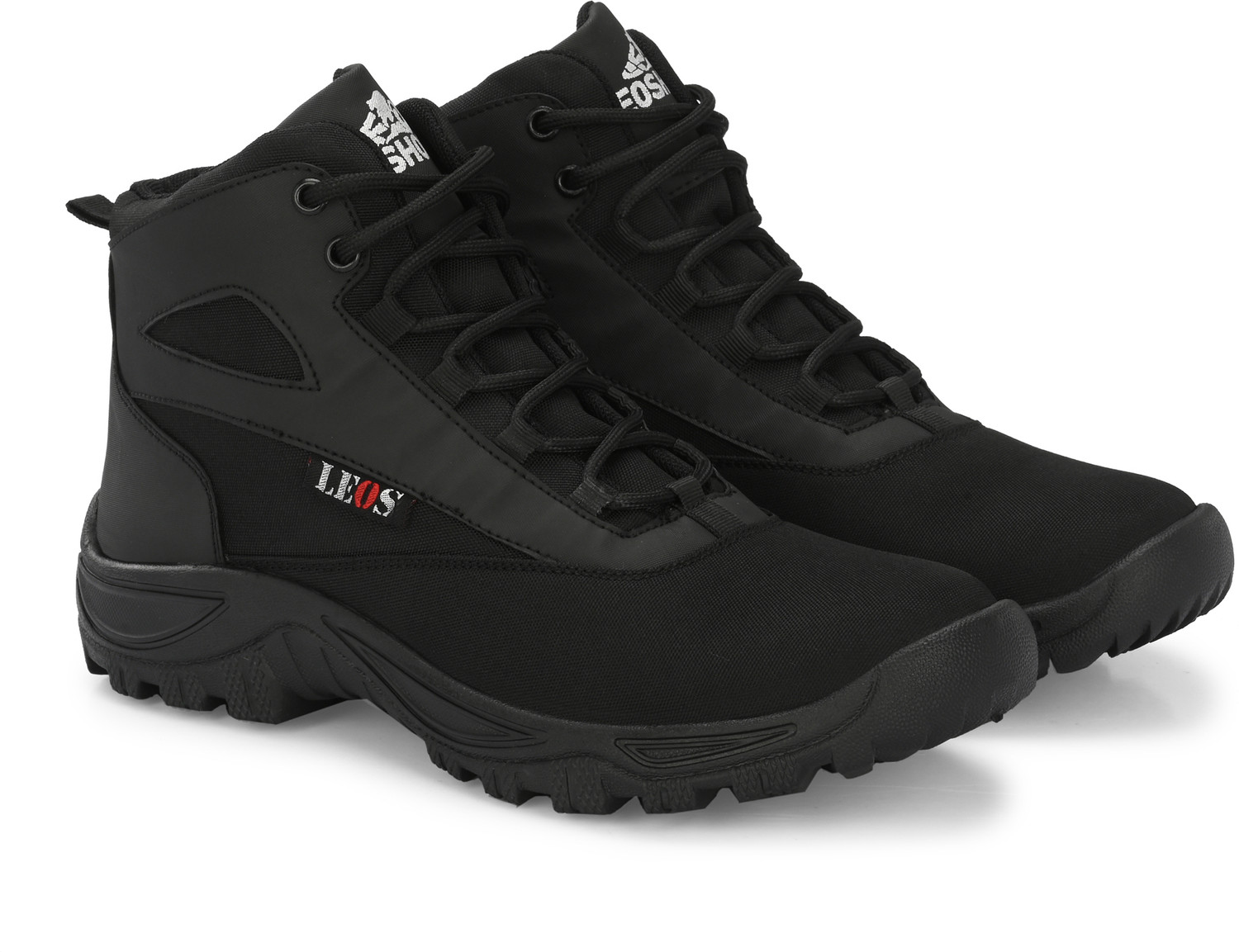 Image of leo's Fitness shoes Leo Men's Waterproof Non-Slip Lightweight Outdoor High Top Ankle Boots For Men High Tops For Men