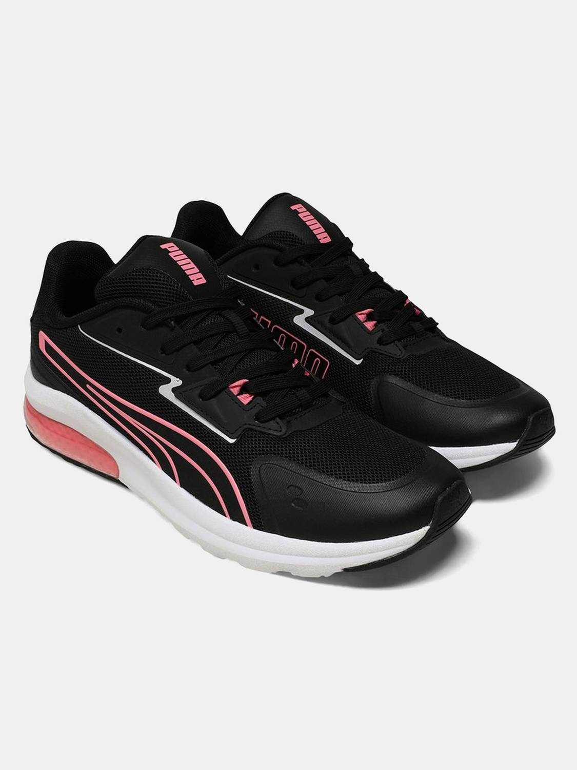 Puma NeonStride Wns Sneakers For Women (Black , 6)