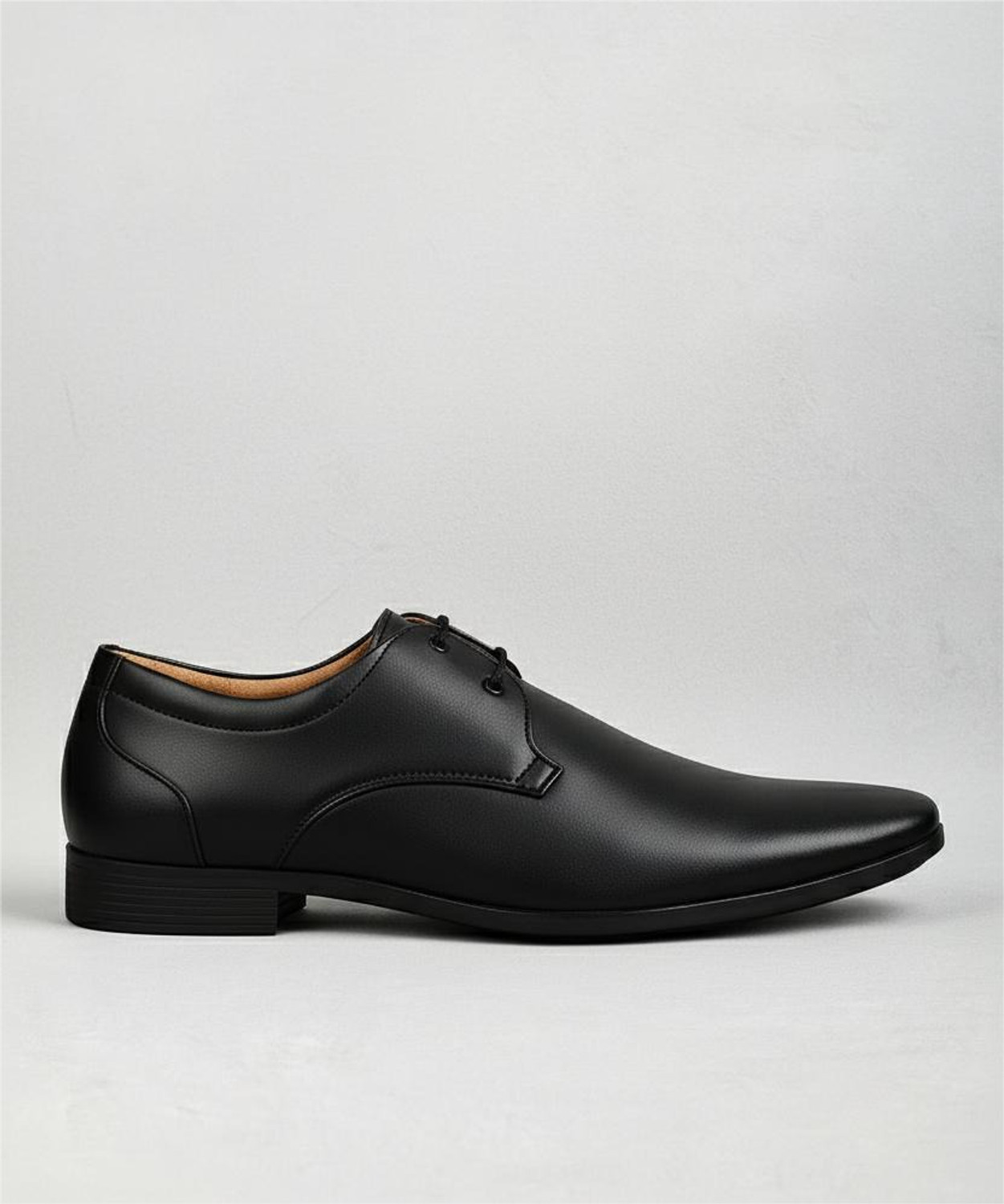Image of kickonus Men's Formal Dress Shoes Polished Leather Slip-On for Office & Party Derby For Men