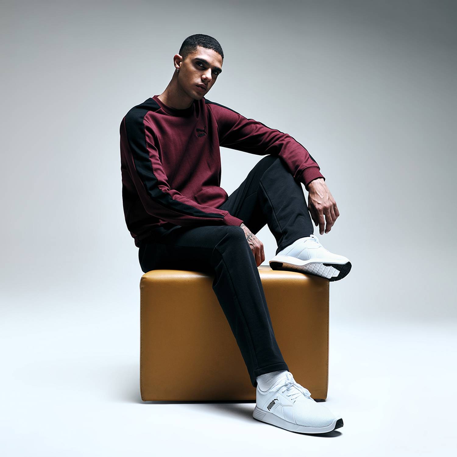 PUMA Zod Runner V3 IDP White Men's Sneakers - Image 2