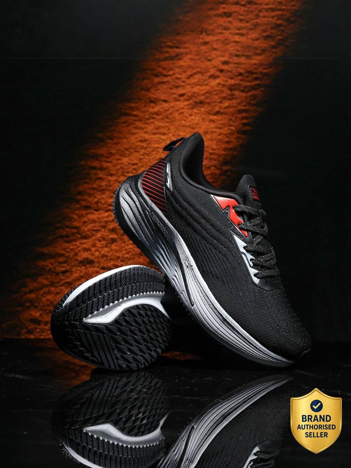 Asian Powerplay Carbon-39 Men's Athletic Running Shoes - Image 1