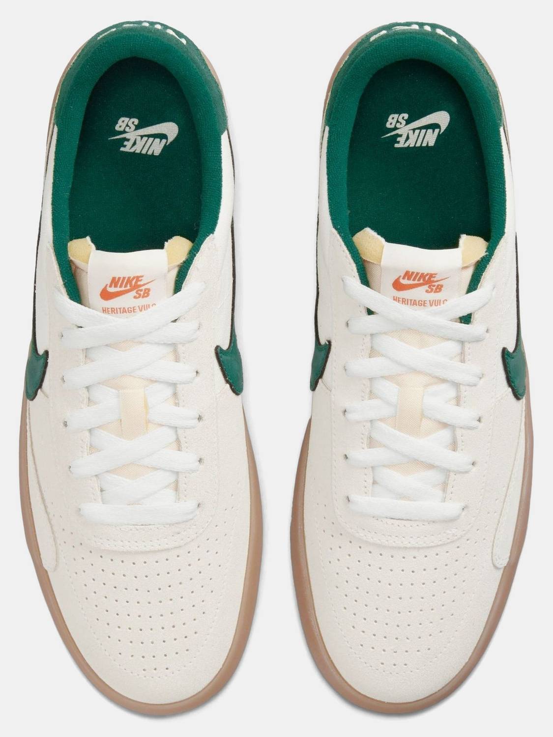 NIKE SB Heritage Vulc White Men's Sneakers - Image 5