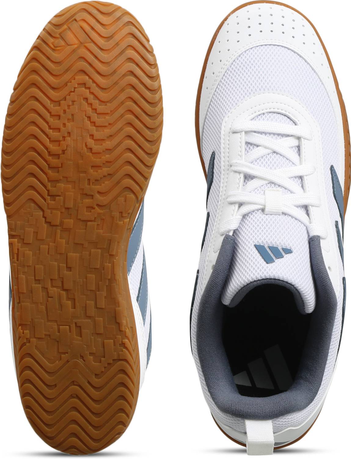 Adidas Pivot Court M Cricket Shoes For Men White - Image 4