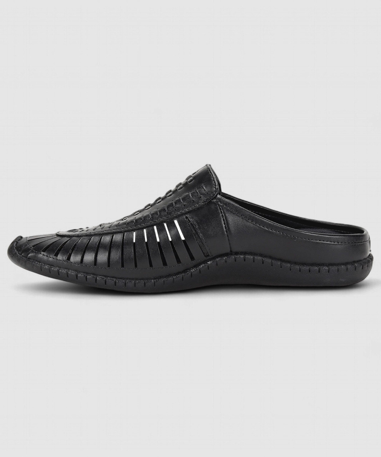 Image of LEE COOPER Leather Ethnic Slip-On Stylish Lightweight and Comfortable Party Wear Slip On For Men