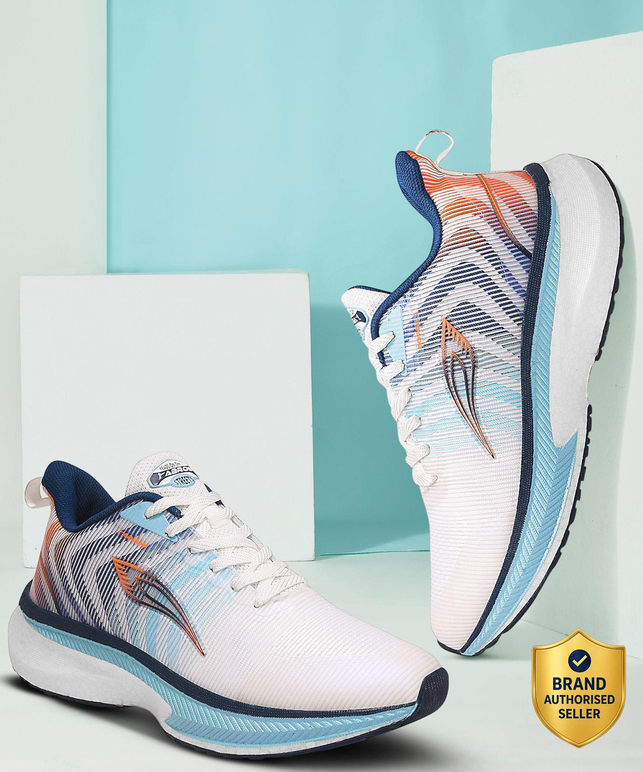 Image of Abros ETPU Athleisure Cultured Round-Toe Shape & Hyperbeads Technology Walking Shoes For Men