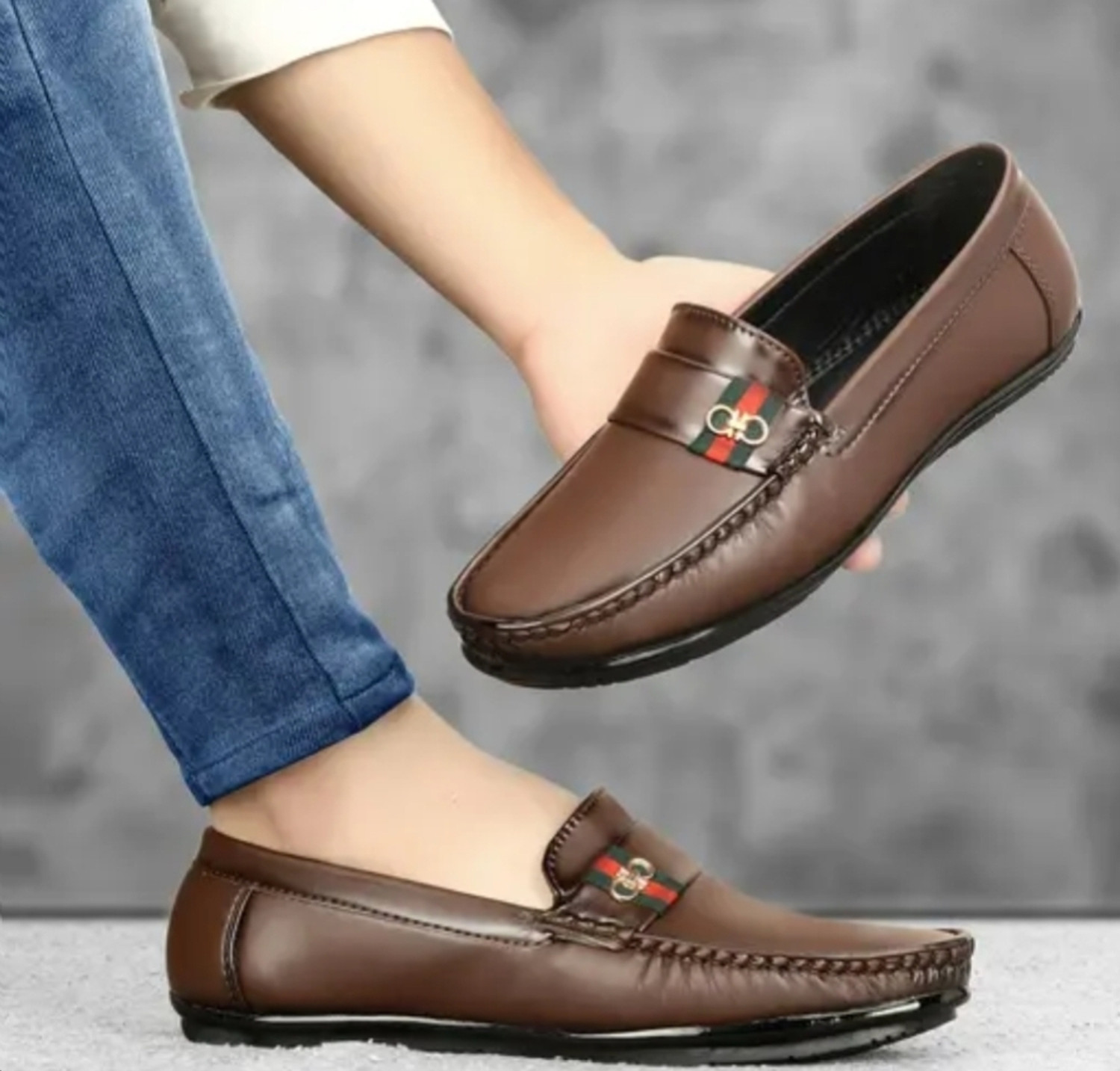 Image of Stride Up Trendy Comfortable Durable Casual Loafers For Men