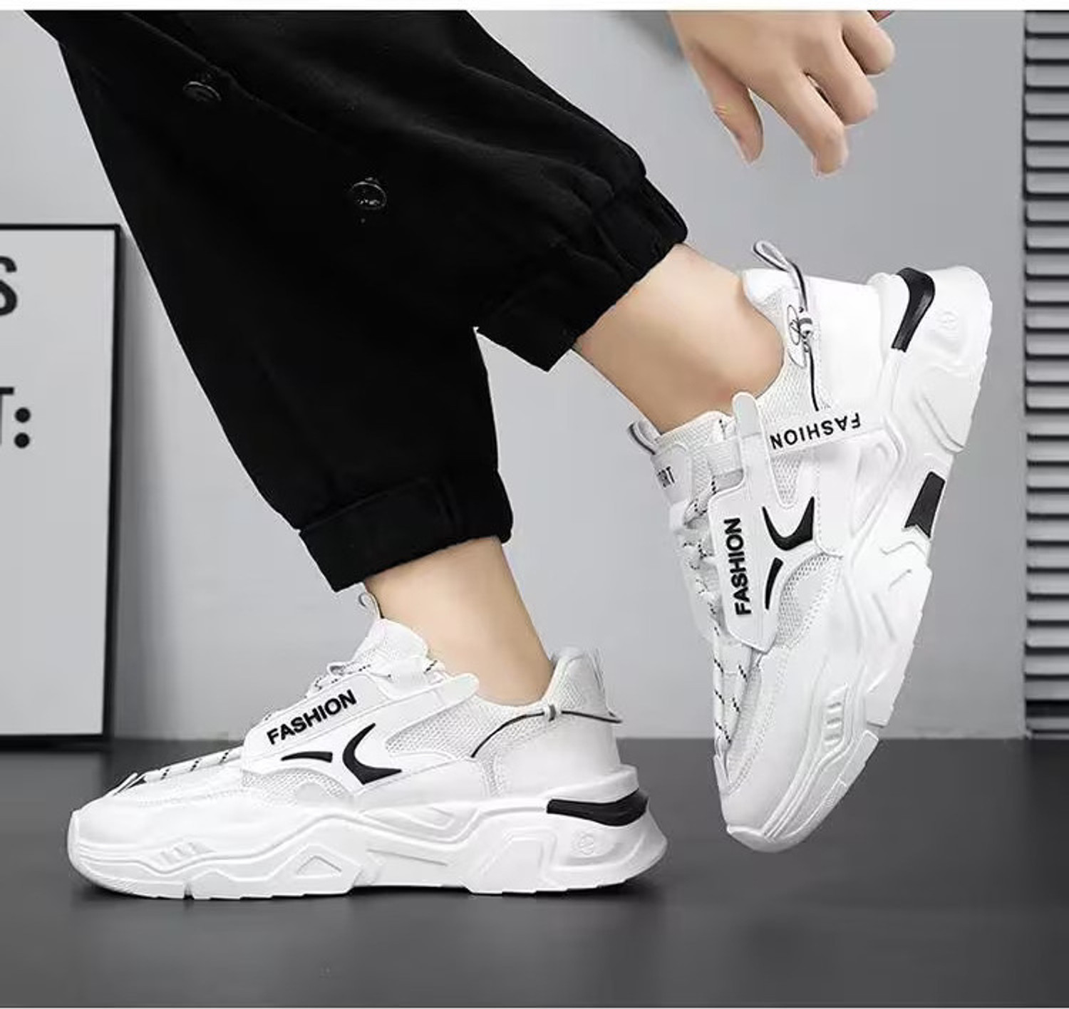 Image of Echor White Shoes | Men's Sneakers Sneakers For Men