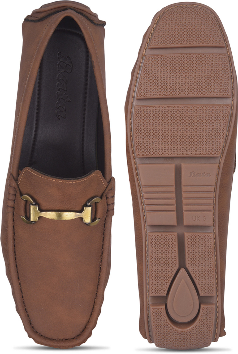 Image of Bata Men Casual Loafers Lightweight Smart Wear Loafers For Men