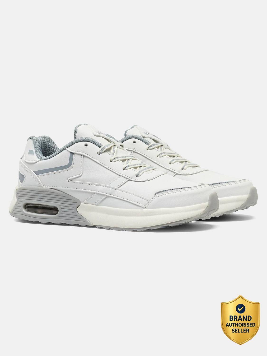 CAMPUS BYTE Women White Sneakers - Image 1