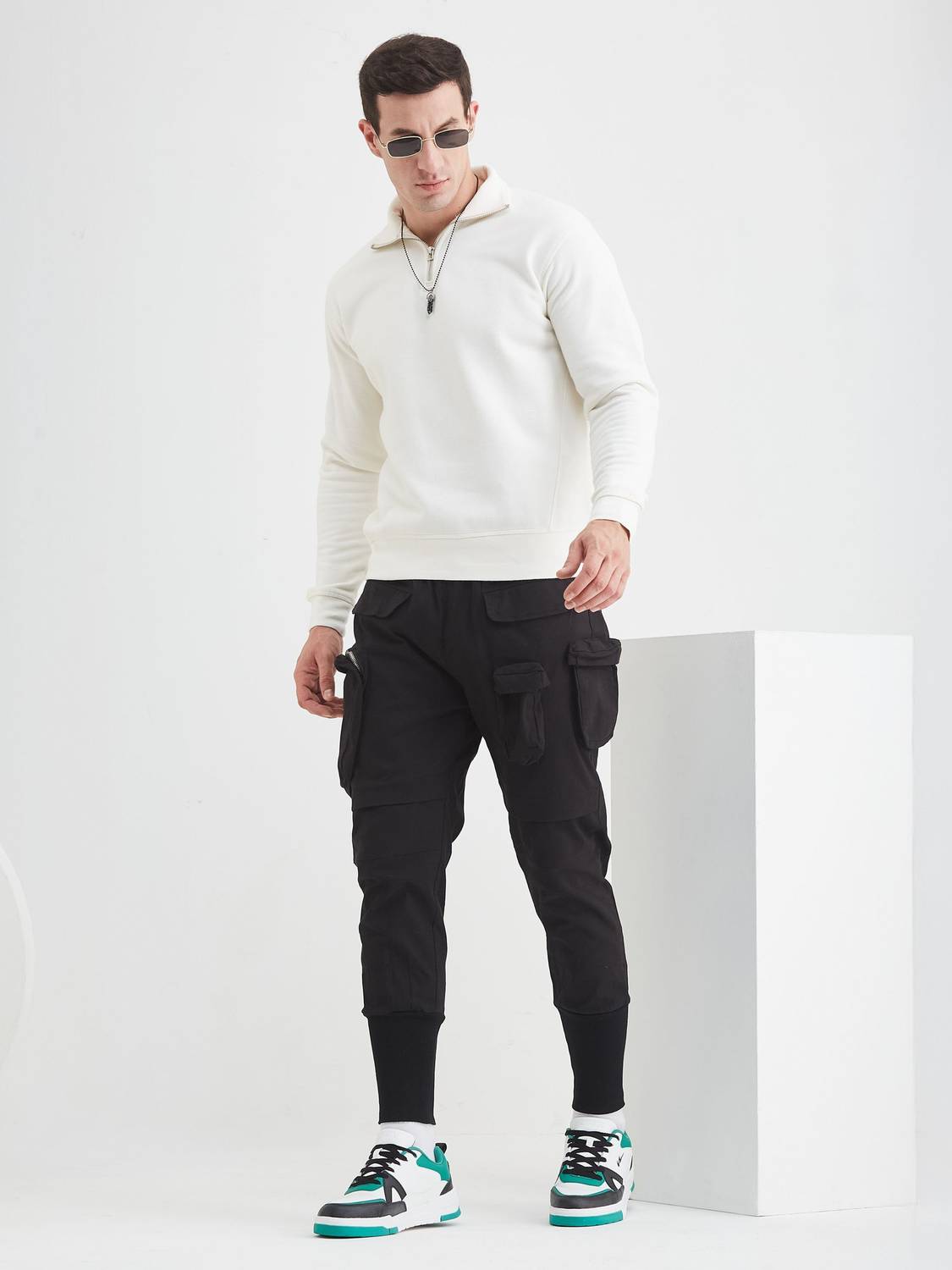 CAMPUS OG-27 Men's White Sneakers - Image 2