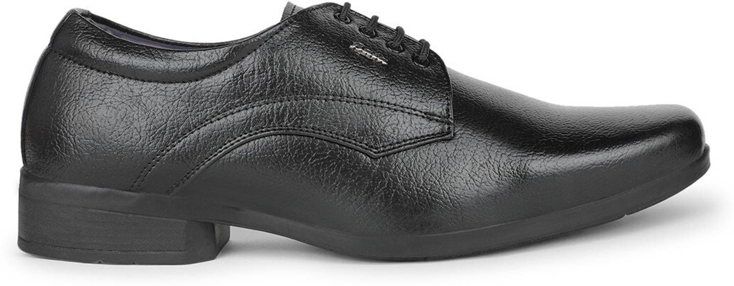 Bata Men's Black Lace Up Shoes - Image 3
