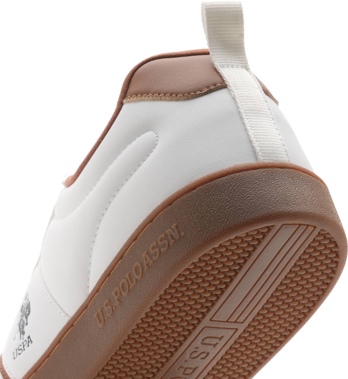 U.S. POLO ASSN. DORIM 2.0 White Sneakers For Men - Image 5