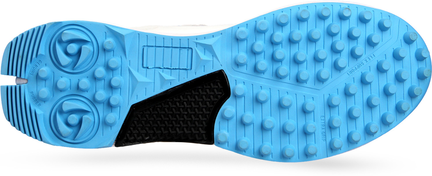 Image of Zigaro FAB-125 BLUE RUBBER CRICKET Cricket Shoes For Men