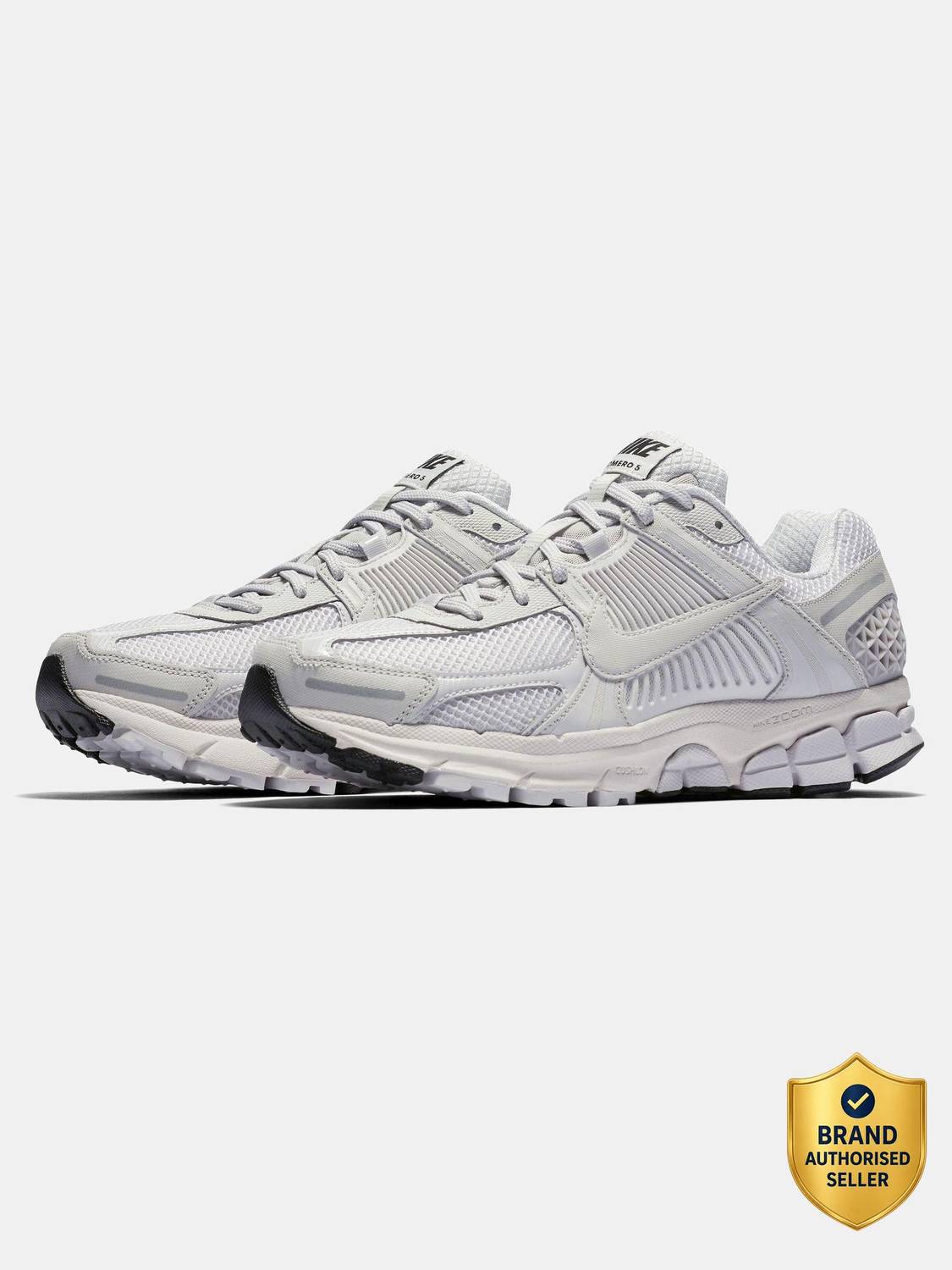 Nike Zoom Vomero 5 Men's Running Shoes Gray - Image 1