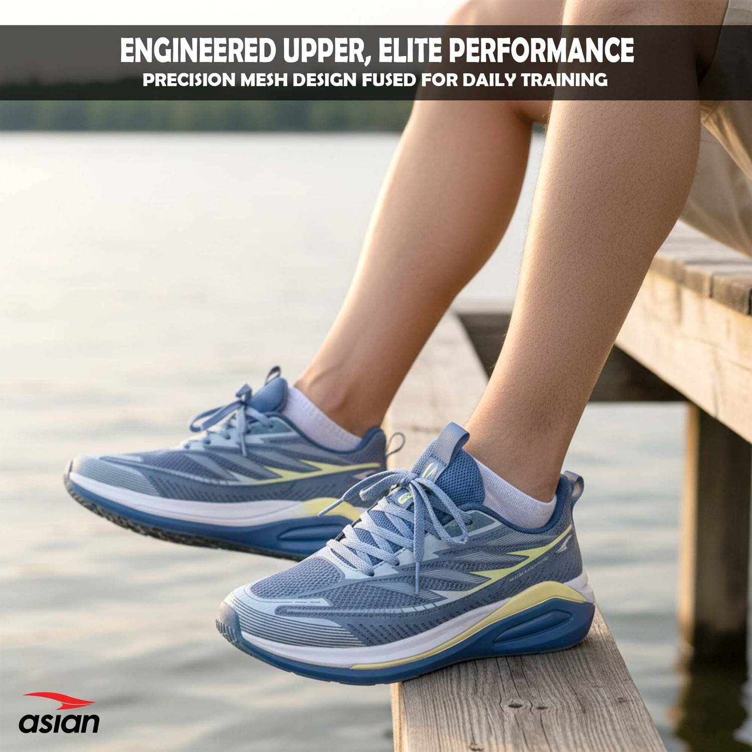 Asian Quantum-25 Men’s Running Shoes - Image 4