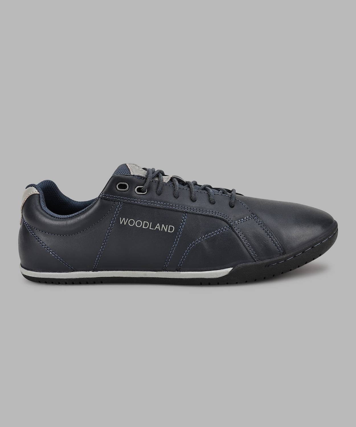 WOODLAND Men's Lace Up Casual Shoes - Image 4