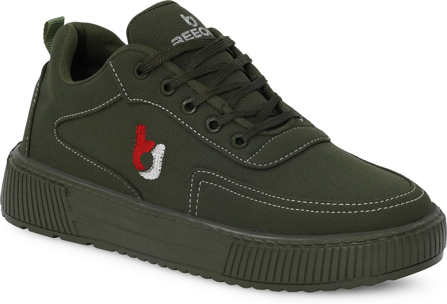 Image of BeeOne Men's Stylish Lace-Up Casual Sneakers for Everyday Comfort Casuals For Men