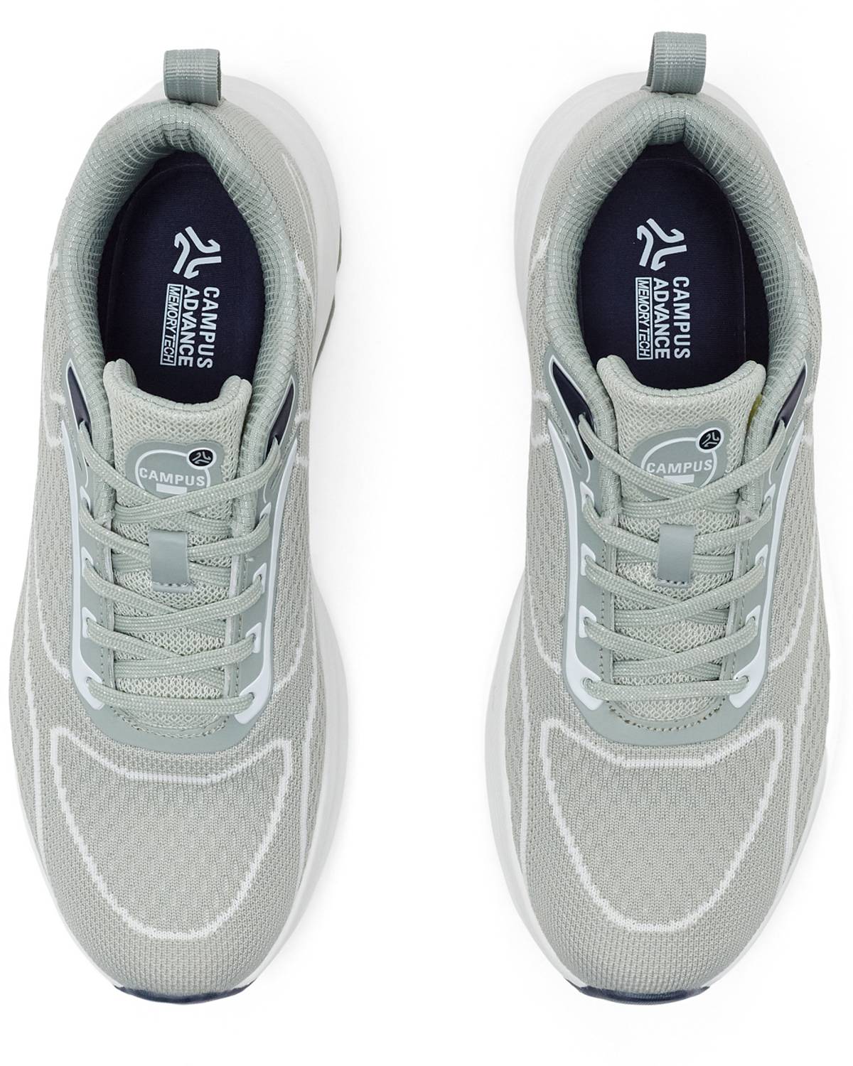 CAMPUS KRIVO Men's Running Shoes Green - Image 4