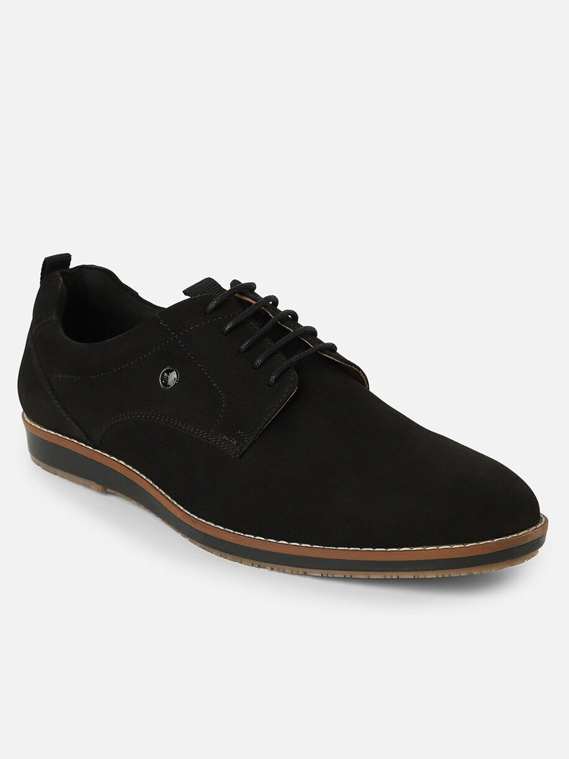 Image of Allen Solly Men Black Lace Up Shoes Lace Up For Women