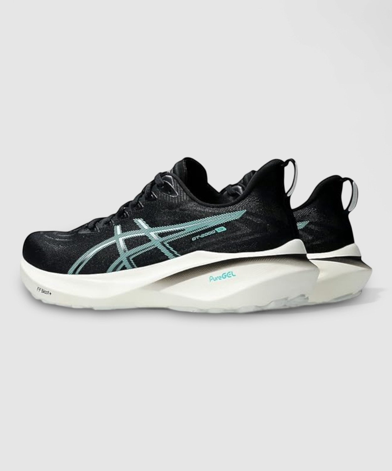Image of Asics Men Black Performance Running Shoes GT-2000 13 Sneakers For Men