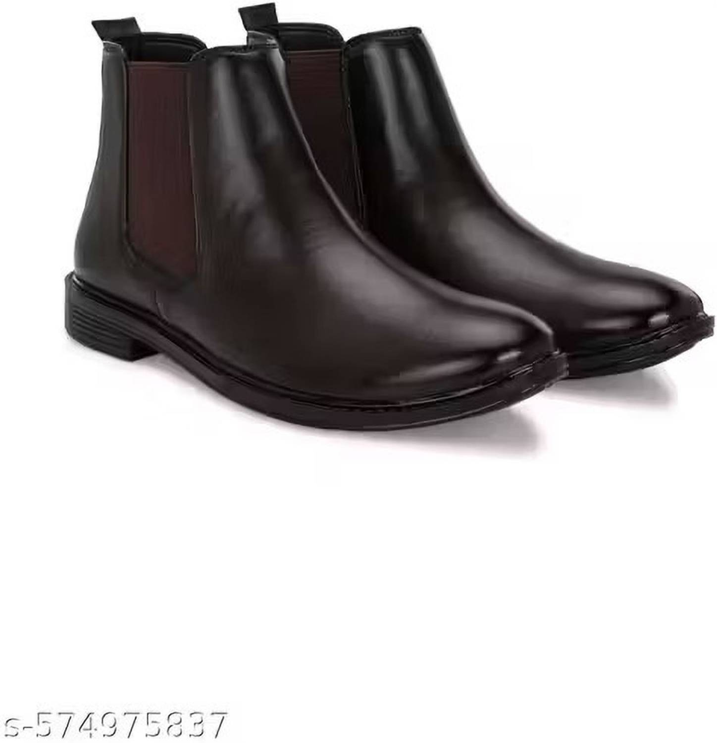 A ONE STAR Men's Brown Boots - Image 3