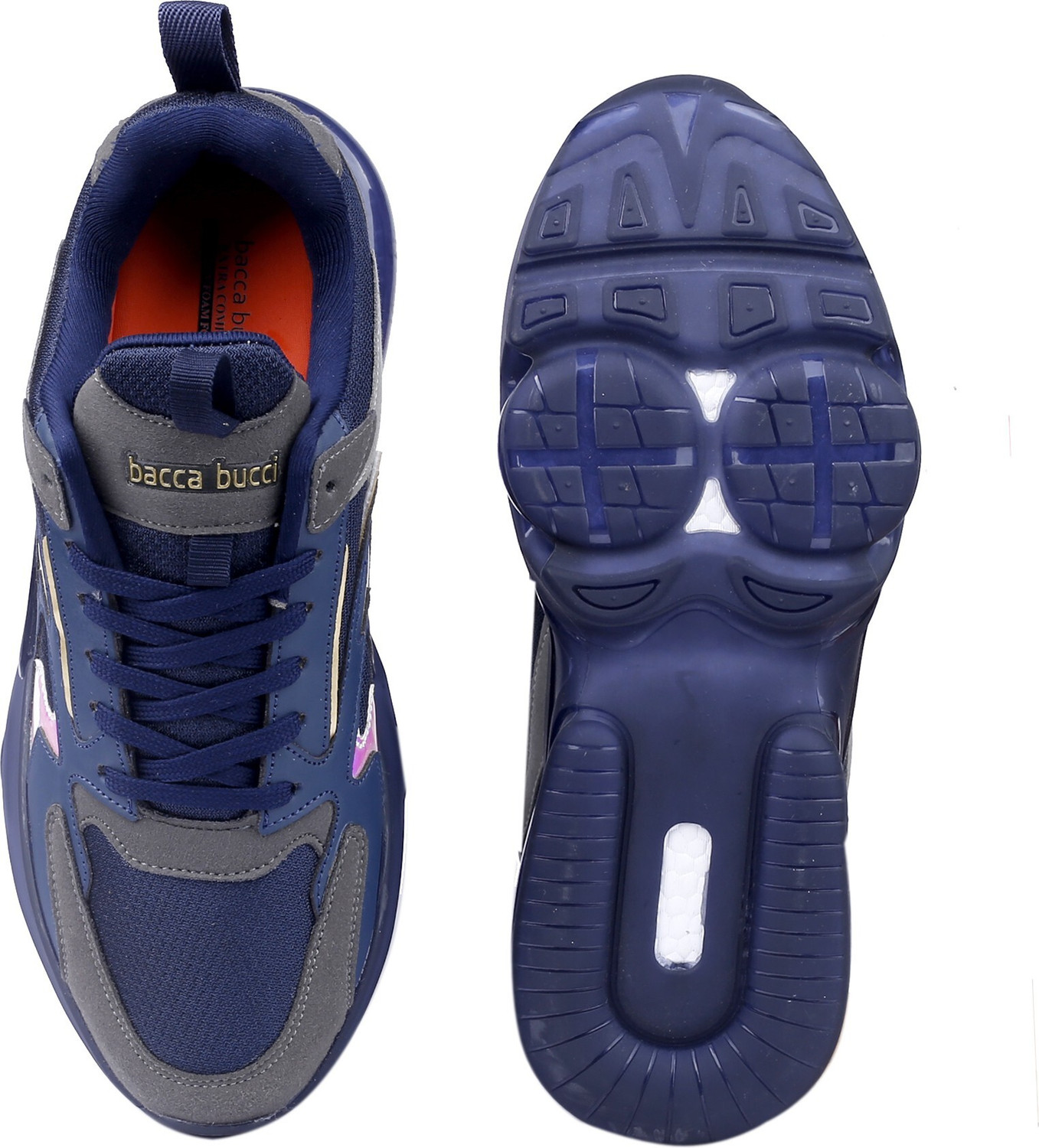 Image of bacca bucci KRAKEN Street Style Air Sole Solid Sneakers & Casual Shoes for Men Walking Shoes For Men