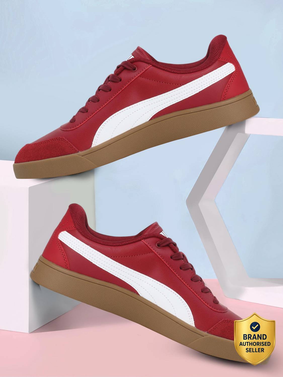 PUMA Terranova Men's Red Sneakers